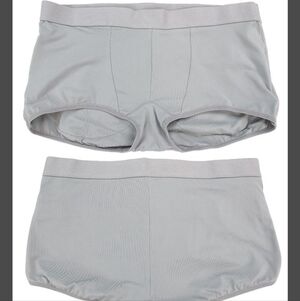Men's gray briefs with Pad-Pockets (removable pads)